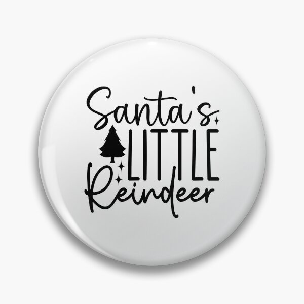 Item preview, Santas Little Reindeer Christmas - Cute Festive Positive Holiday Gift designed and sold by FuzionRaptor.
