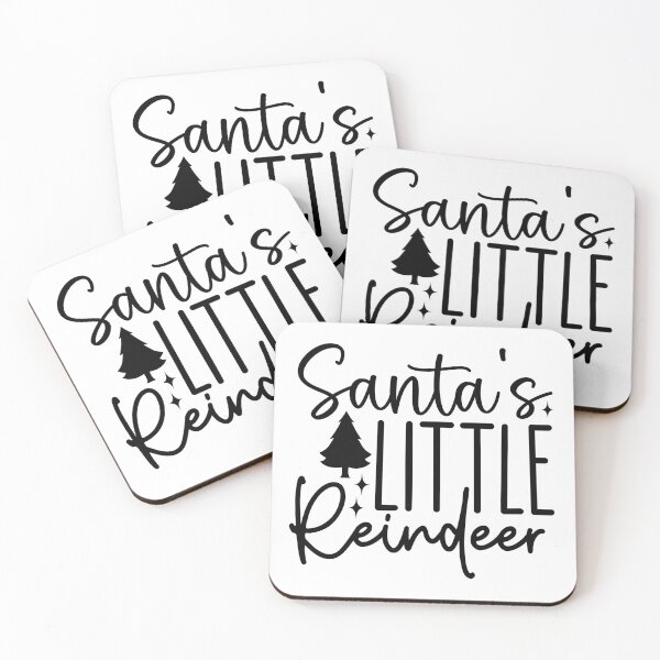 Item preview, Santas Little Reindeer Christmas - Cute Festive Positive Holiday Gift designed and sold by FuzionRaptor.