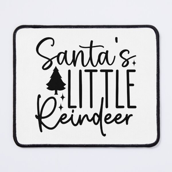 Item preview, Santas Little Reindeer Christmas - Cute Festive Positive Holiday Gift designed and sold by FuzionRaptor.