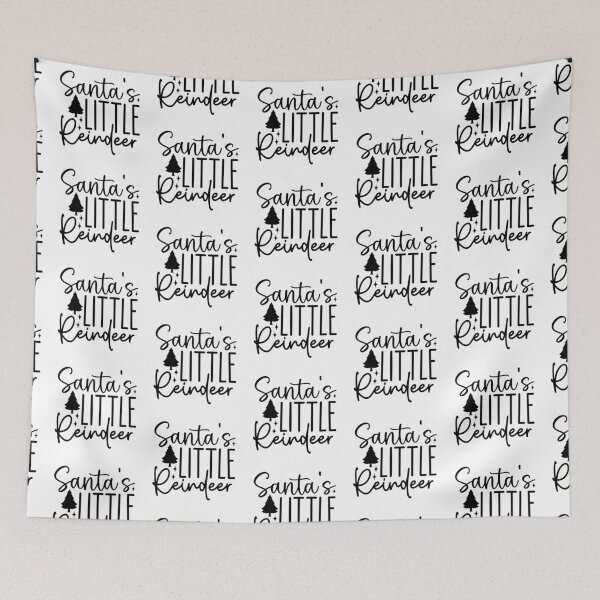 Item preview, Santas Little Reindeer Christmas - Cute Festive Positive Holiday Gift designed and sold by FuzionRaptor.