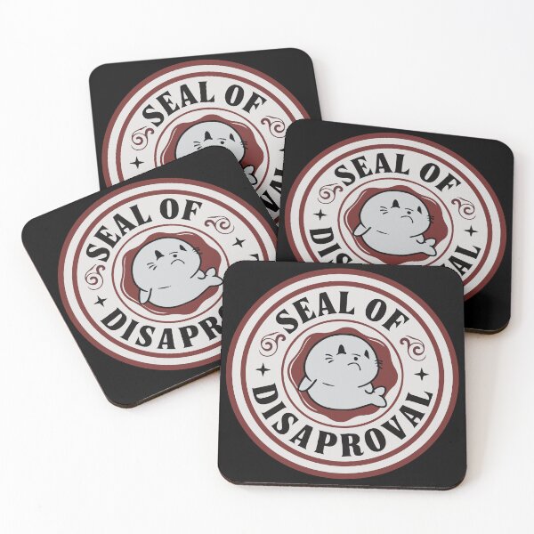 Item preview, Seal of DISapproval - Cute Funny Pun designed and sold by ClubVacay.
