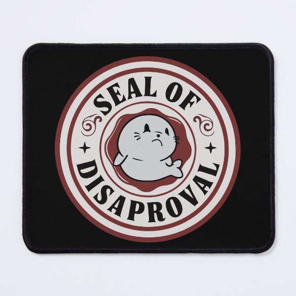 Item preview, Seal of DISapproval - Cute Funny Pun designed and sold by ClubVacay.