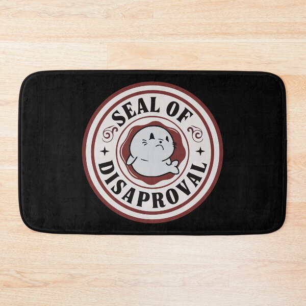 Item preview, Seal of DISapproval - Cute Funny Pun designed and sold by ClubVacay.