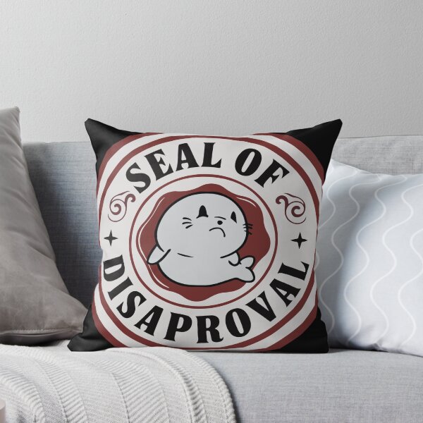 Item preview, Seal of DISapproval - Cute Funny Pun designed and sold by ClubVacay.