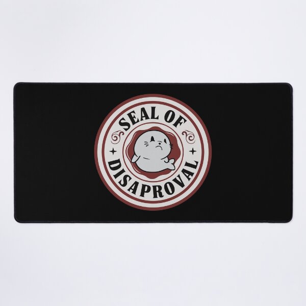Item preview, Seal of DISapproval - Cute Funny Pun designed and sold by ClubVacay.