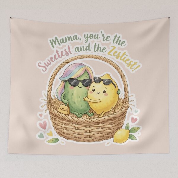 Item preview, Mama Sweetest and Zestiest Funny Lemon Pickle Mother's Day Gift designed and sold by Basma Designs | Funny Shirts, Stickers & Mugs.