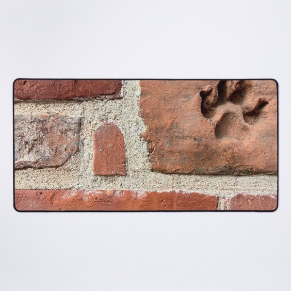 Item preview, Paw Print on Brick Wall designed and sold by sneidere9dace.