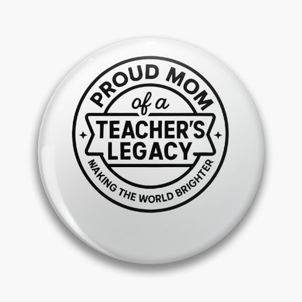 Item preview, Proud Mom of an Amazing Teacher designed and sold by SiarheiYur.
