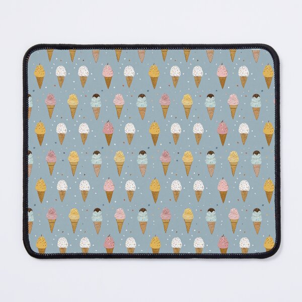 Item preview, Sweet Ice Cream Cones Pattern Summer Dessert Lover designed and sold by NicolasGlowArt.