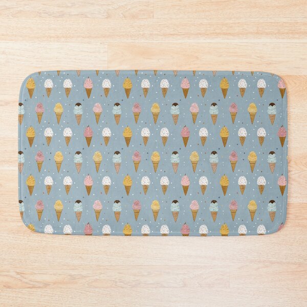 Item preview, Sweet Ice Cream Cones Pattern Summer Dessert Lover designed and sold by NicolasGlowArt.