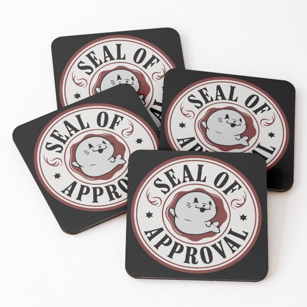 Item preview, Seal of Approval - Cute Funny Pun designed and sold by ClubVacay.