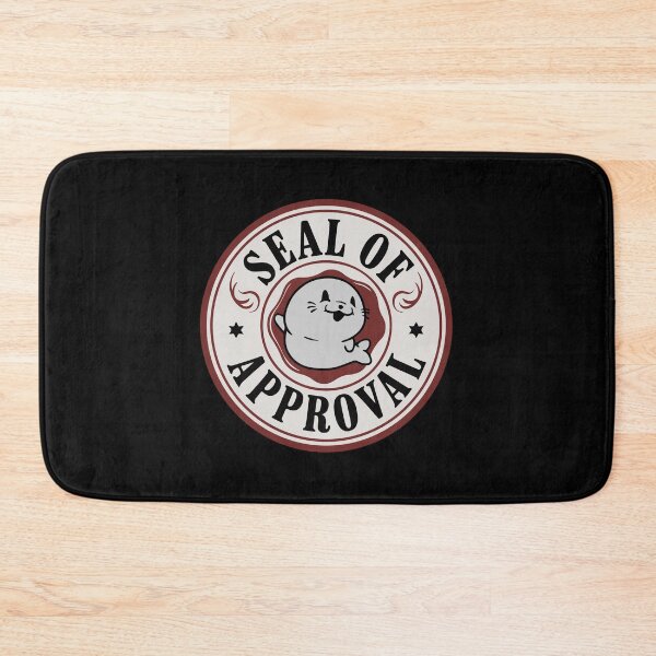 Item preview, Seal of Approval - Cute Funny Pun designed and sold by ClubVacay.