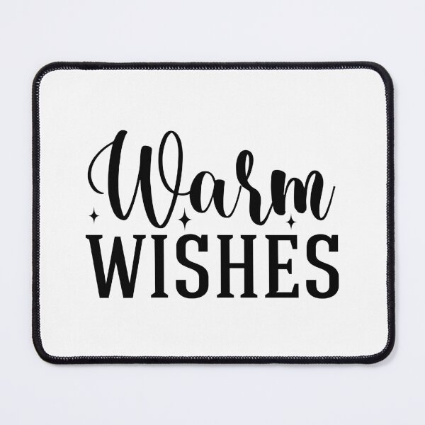 Item preview, Warm Wishes Christmas - Cozy Festive Positive Holiday Spirit Gift designed and sold by FuzionRaptor.
