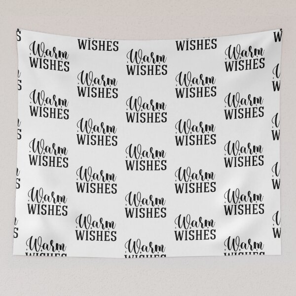 Item preview, Warm Wishes Christmas - Cozy Festive Positive Holiday Spirit Gift designed and sold by FuzionRaptor.