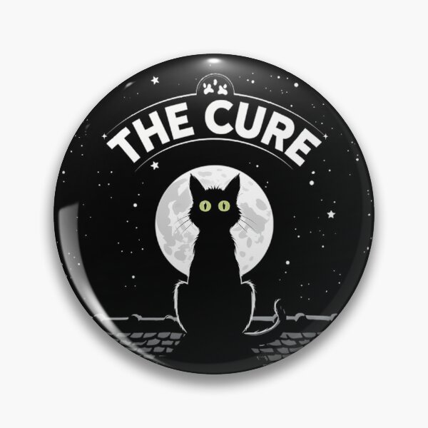 Item preview, The Cure Black Cat Gothic Rock Art - Robert Smith Dark Wave Band Poster - Alternative Music Fan Gift Wall Decor designed and sold by Camwal.