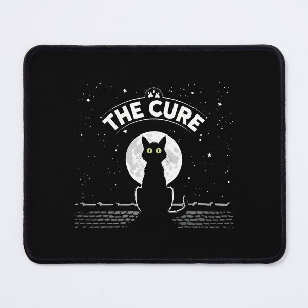 Item preview, The Cure Black Cat Gothic Rock Art - Robert Smith Dark Wave Band Poster - Alternative Music Fan Gift Wall Decor designed and sold by Camwal.