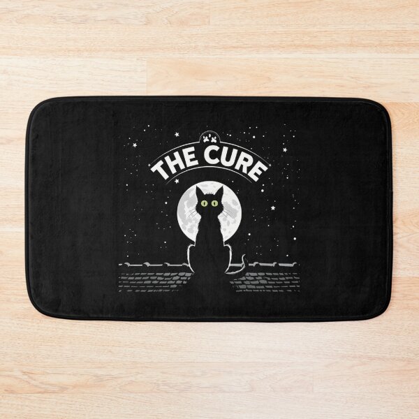 Item preview, The Cure Black Cat Gothic Rock Art - Robert Smith Dark Wave Band Poster - Alternative Music Fan Gift Wall Decor designed and sold by Camwal.
