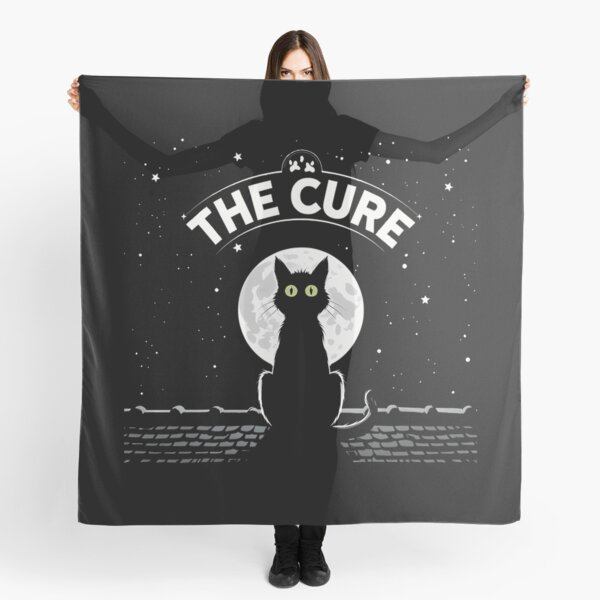 Item preview, The Cure Black Cat Gothic Rock Art - Robert Smith Dark Wave Band Poster - Alternative Music Fan Gift Wall Decor designed and sold by Camwal.