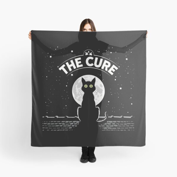 Item preview, The Cure Black Cat Gothic Rock Art - Robert Smith Dark Wave Band Poster - Alternative Music Fan Gift Wall Decor designed and sold by Camwal.