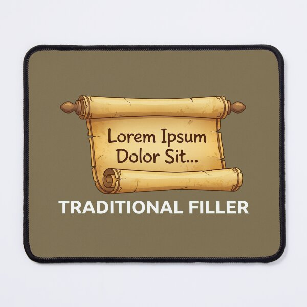 Item preview, Lorem Ipsum Traditional Filler Graphic Designer Humor designed and sold by AkDesign022.