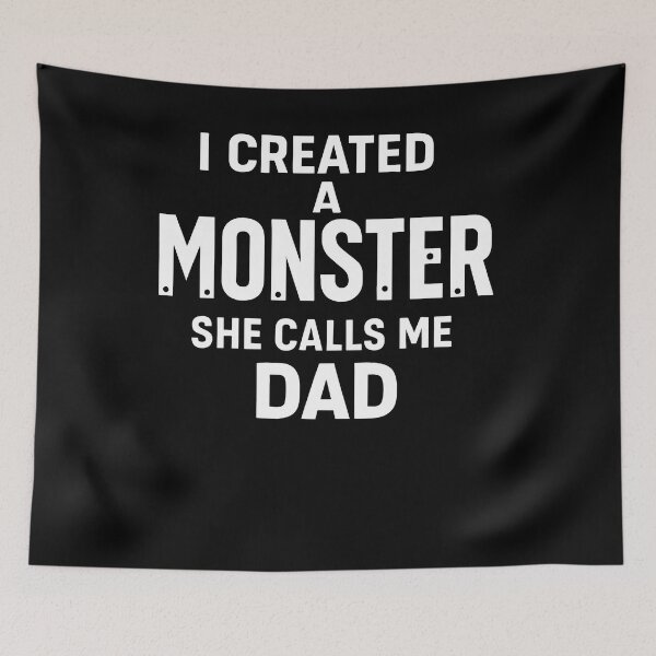 Item preview, I Created a Monster Dad designed and sold by SiarheiYur.