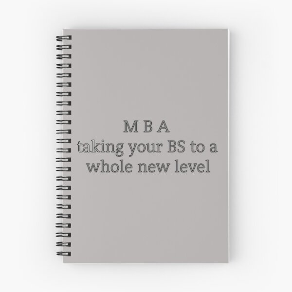 Item preview, MBA - Taking Your BS To A Whole New Level - Funny Masters Degree Graduation Gifts for New Graduate with MBA designed and sold by merkraht.
