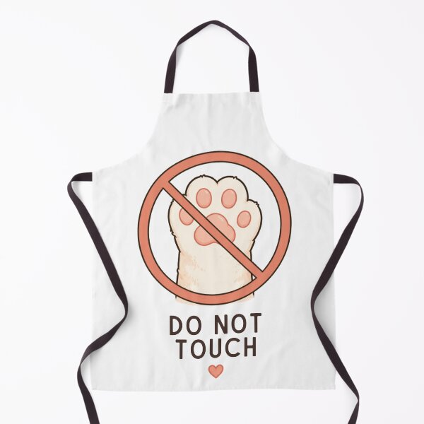 Item preview, Do Not Touch Cat Paw | Cute Kawaii Aesthetic | Funny Boundaries Design designed and sold by The Mood Index.