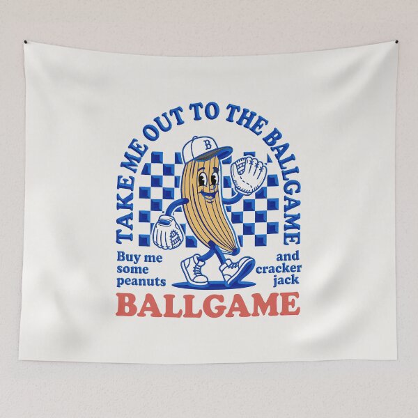 Item preview, Take Me Out to The Baseball Ball Game Softball designed and sold by gear-posters.