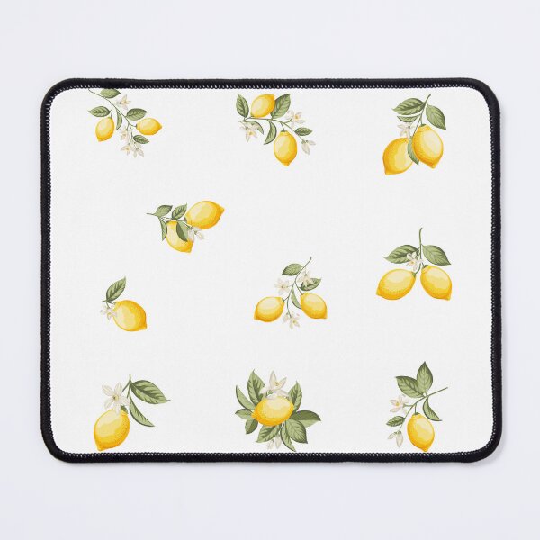 Item preview, Watercolor Lemon Fruit Branches with Blossom designed and sold by silviaol.
