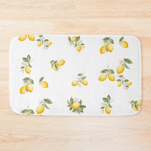 Item preview, Watercolor Lemon Fruit Branches with Blossom  designed and sold by silviaol.
