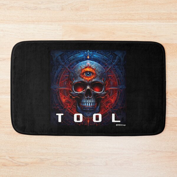 Item preview, Tool Band Skull Art - Progressive Metal Dark Psychedelic Rock Poster - Music Fan Gift Wall Decor designed and sold by Camwal.