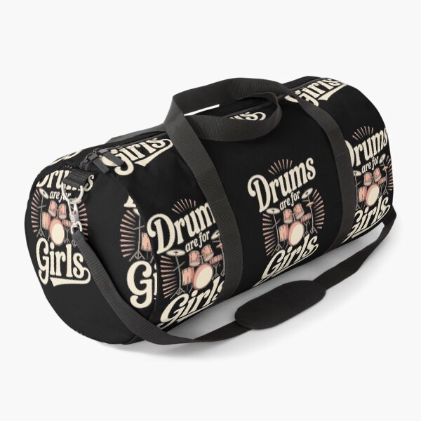 Item preview, Drums are for Girls designed and sold by jkrphoto.