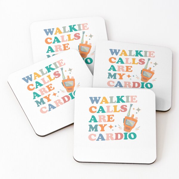 Item preview, Walkie Calls Are My Cardio - To all beautiful special education SPED Teacher beautiful Groovy design  designed and sold by Artsy Apparels.