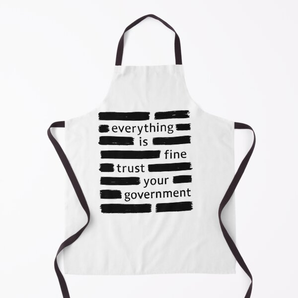 Item preview, Trust Your Government Satire designed and sold by SiarheiYur.