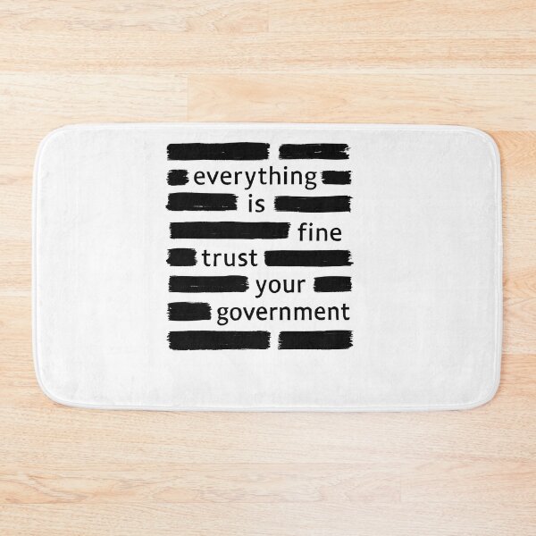 Item preview, Trust Your Government Satire designed and sold by SiarheiYur.