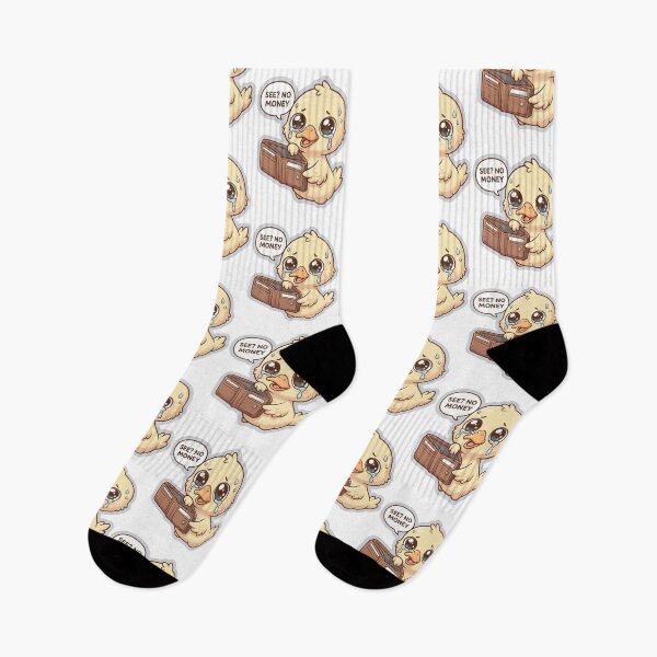 Item preview, See No Money Funny Duck Design– Broke Meme Cute Kawaii Design designed and sold by ColorFlick.