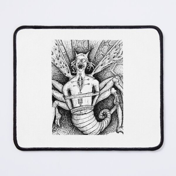 Item preview, Wasp man super villain  designed and sold by Doodle Mind Journeys.