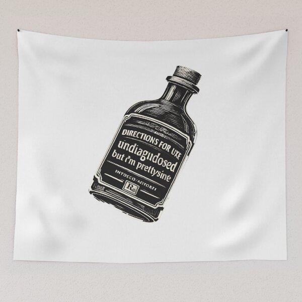 Item preview, Undiagnosed Prettyfine Bottle designed and sold by SiarheiYur.