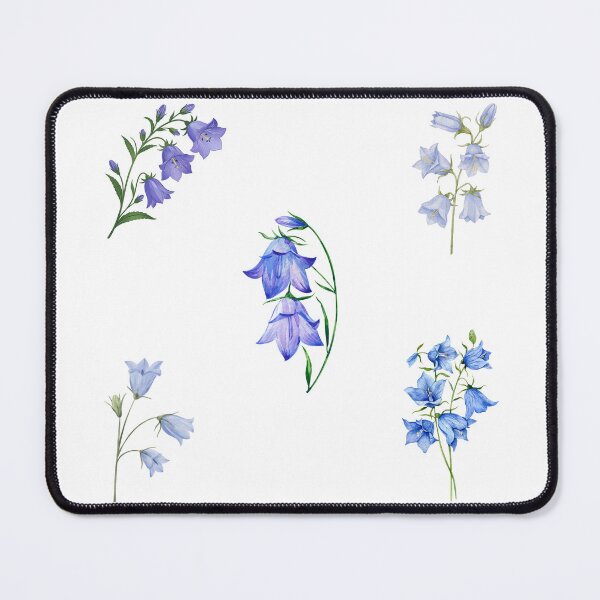 Item preview, Watercolor Bellflowers  designed and sold by silviaol.