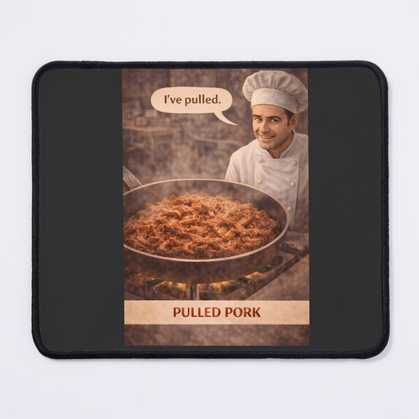 Item preview, Pulled Pork Joke Funny Chef Shirt designed and sold by Hornace88studio.