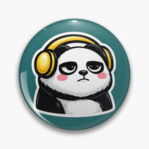 Item preview, BORED PANDA- STICKER designed and sold by CROFTARTS.
