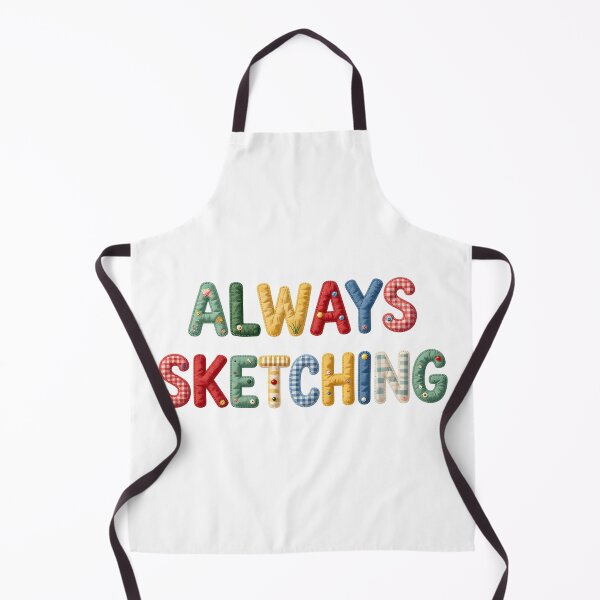 Item preview, ALWAYS SKETCHING - IN FAUX LETTERING designed and sold by AlexOBrienArt.