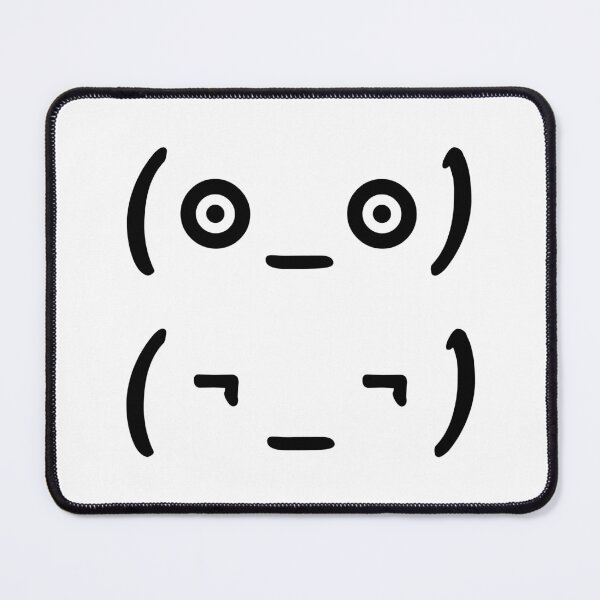 Item preview, choque kaomoji designed and sold by Vector Woofs.