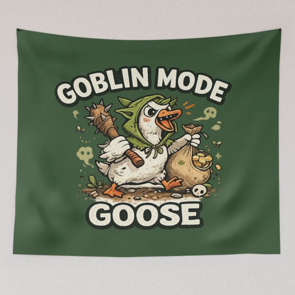 Item preview, Goblin Mode Goose – Funny Chaotic Goose Meme Shirt designed and sold by dreameroriginal.
