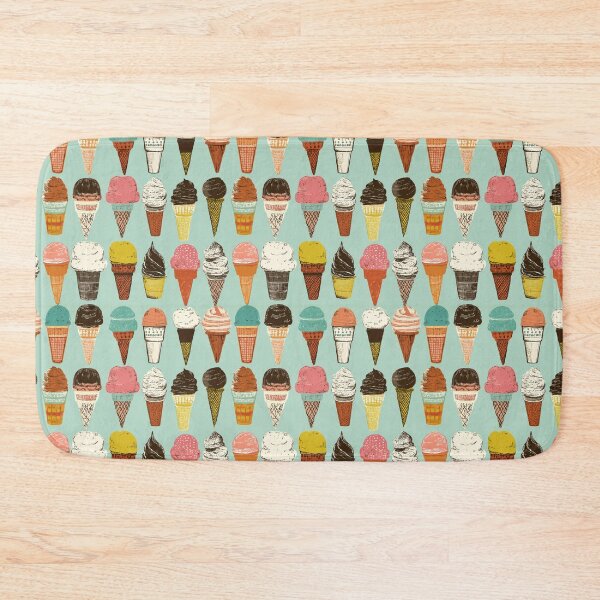 Item preview, Vintage Ice Cream Cone Pattern Sweet Summer Treat designed and sold by NicolasGlowArt.