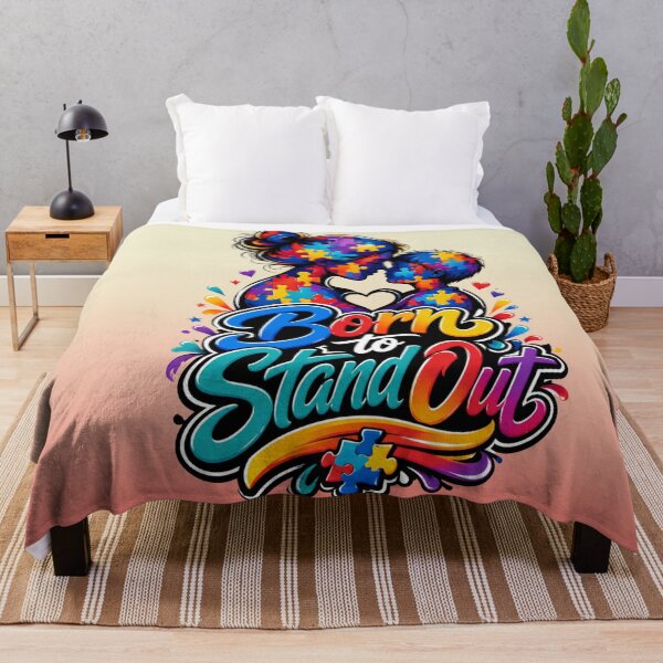 Item preview, Born to Stand Out | Autism Awareness designed and sold by skkyfaithArtz.