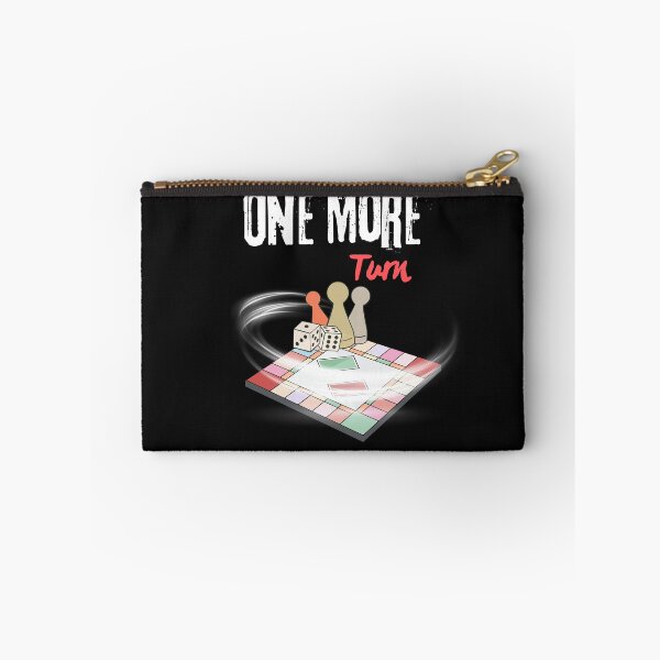Item preview, One More Turn Board Game Design | Vintage Tabletop Gaming Art | Dice & Meeples Illustration designed and sold by Aquarius-club.