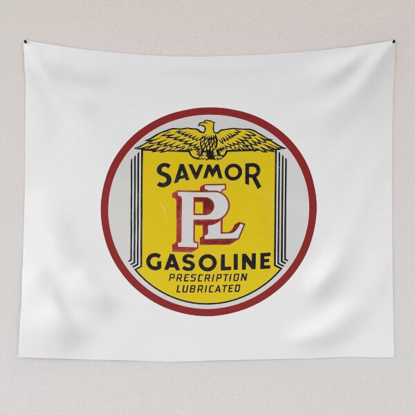 Item preview, Vintage Savmor Gasoline  designed and sold by QuayTradingCo.