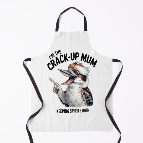 Item preview, Crack‑Up Mum Kookaburra Portrait designed and sold by stickercuffs.