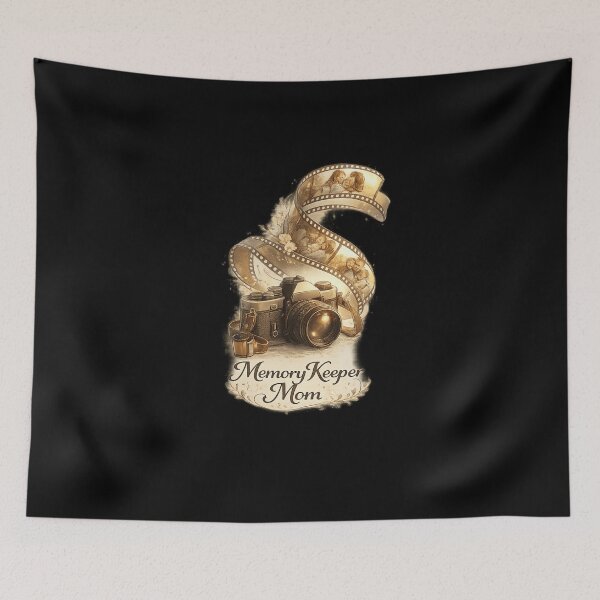 Item preview, Vintage Mom Gift – Memory Keeper Mother’s Day Shirt Retro Camera Design designed and sold by Line-Mood1⭐️⭐️⭐️⭐️⭐️.